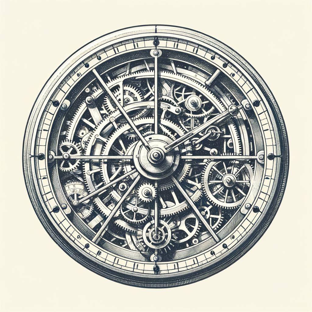 An impossibly tangled clockwork mechanism